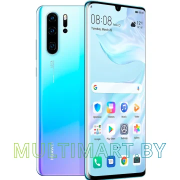 Смартфон Huawei P30 Pro VOG-L29 Dual SIM 8GB/256GB (светло-голубой) картинка 3